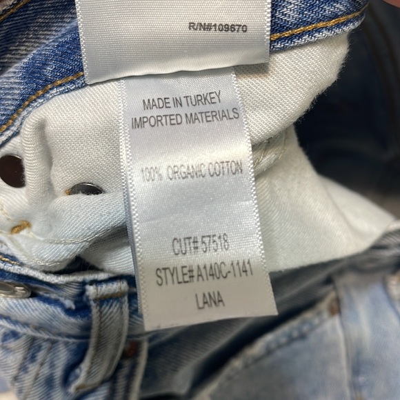 Agolde Lana jean size 24 - Picture 11 of 12